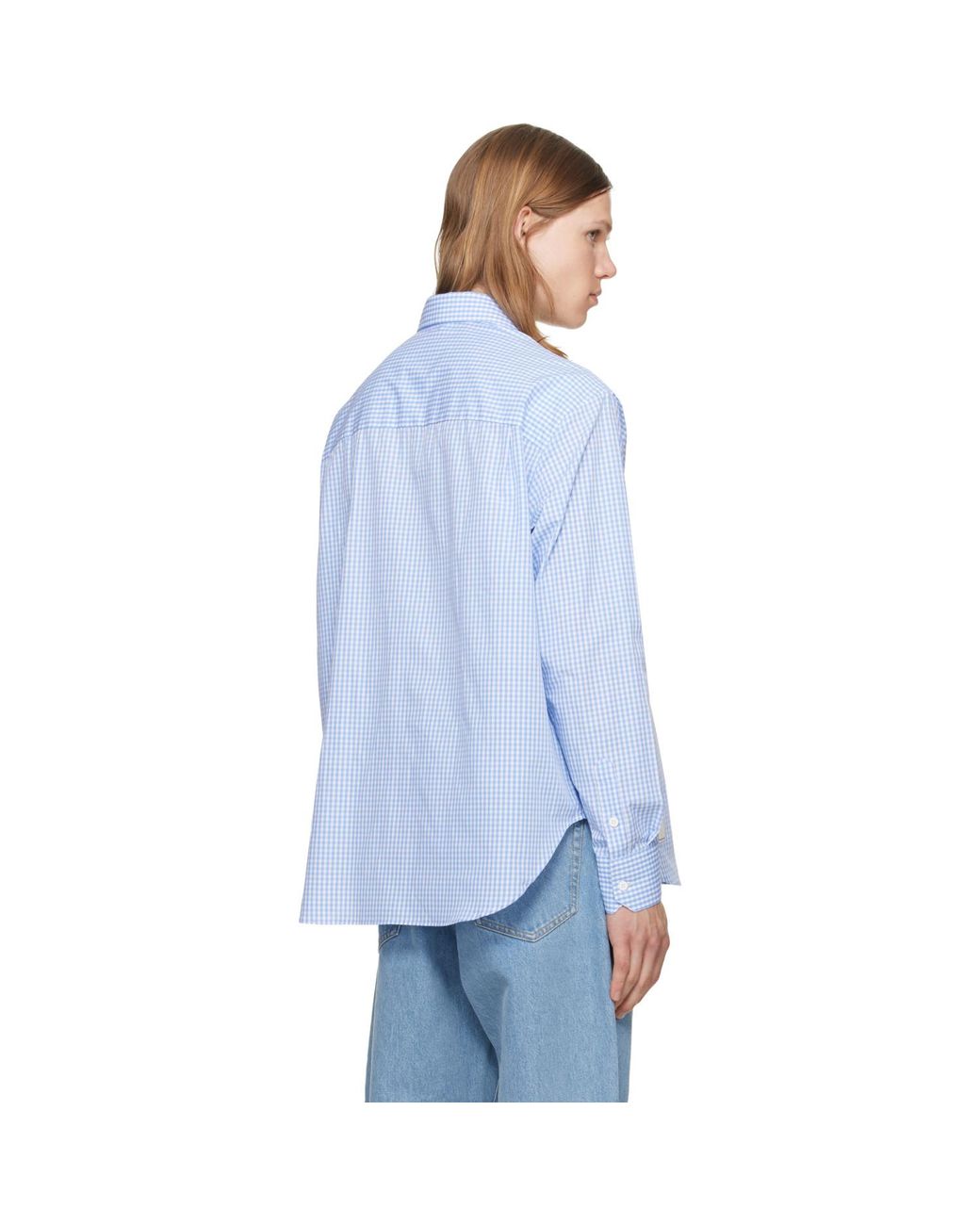 Charles Jeffrey Blue Hold Me Shirt for men