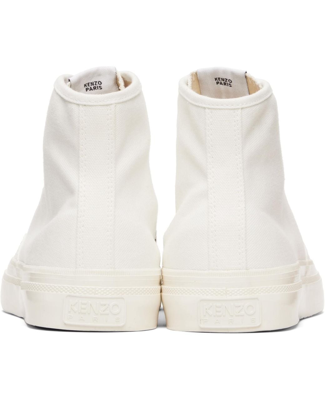 KENZO Black Paris Hoshi' High Top Sneakers for men