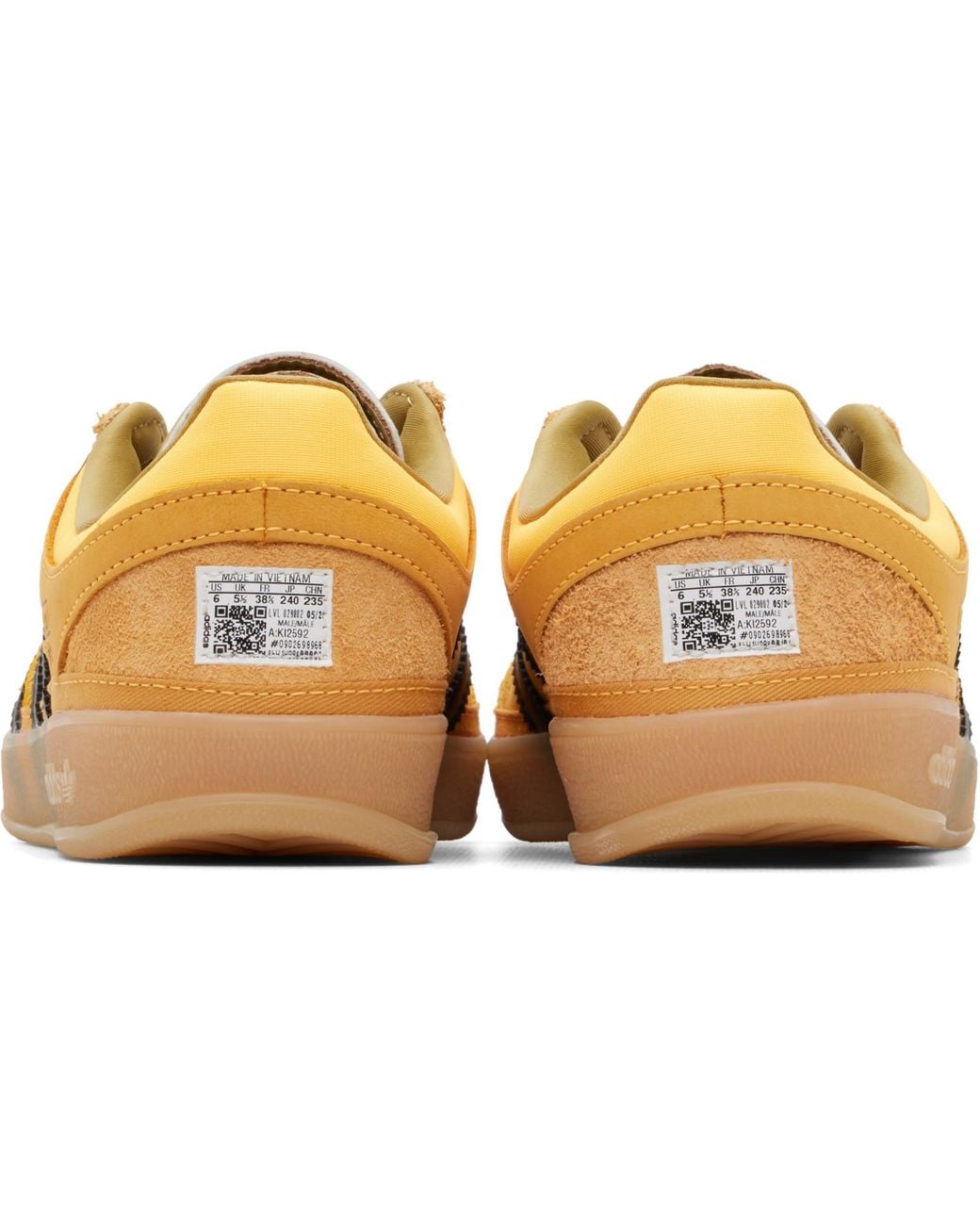 Adidas Originals Brown Bad Bunny Edition Gazelle Indoor Sneakers