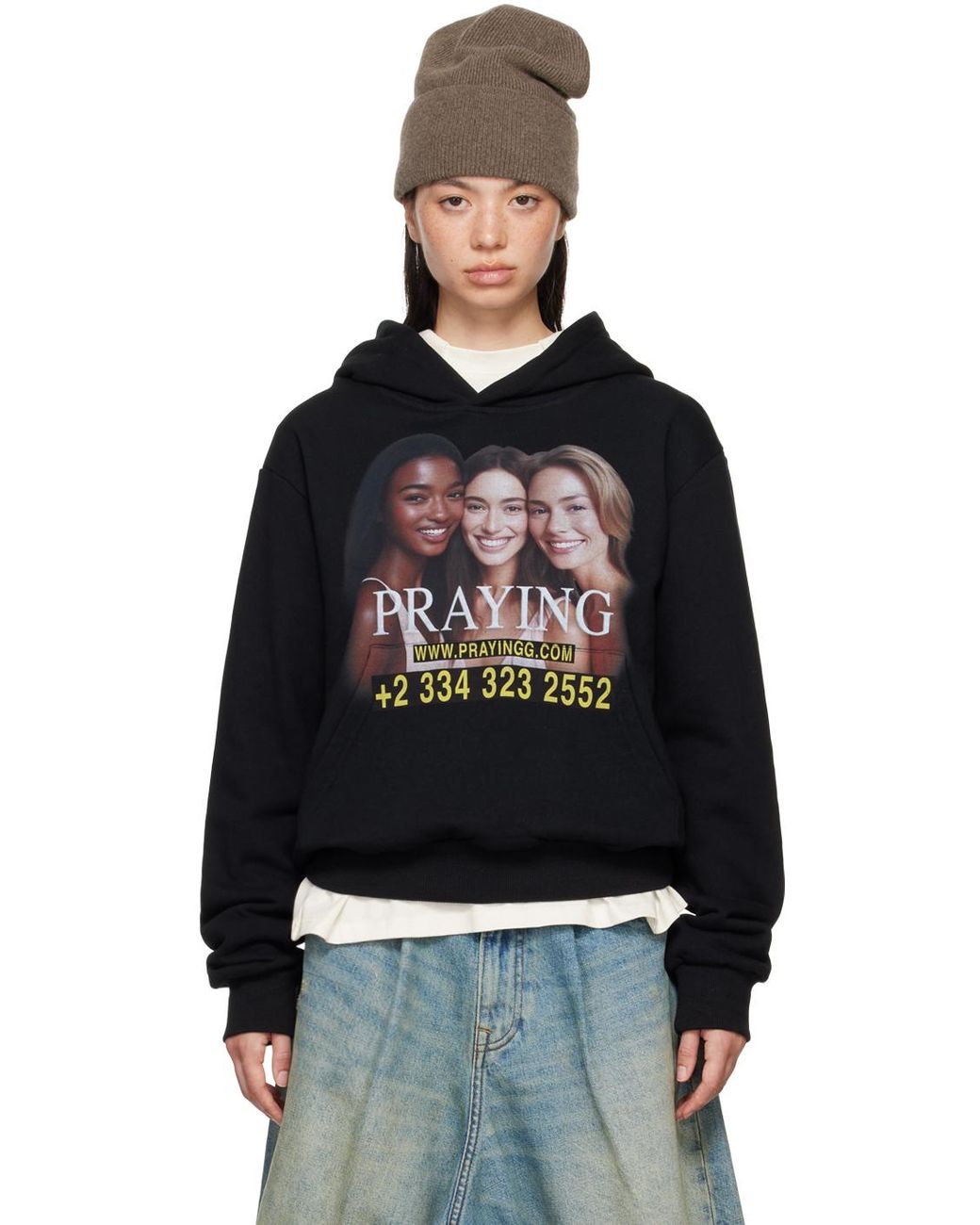 praying-Black-Ai-Girls-Hoodie.jpeg