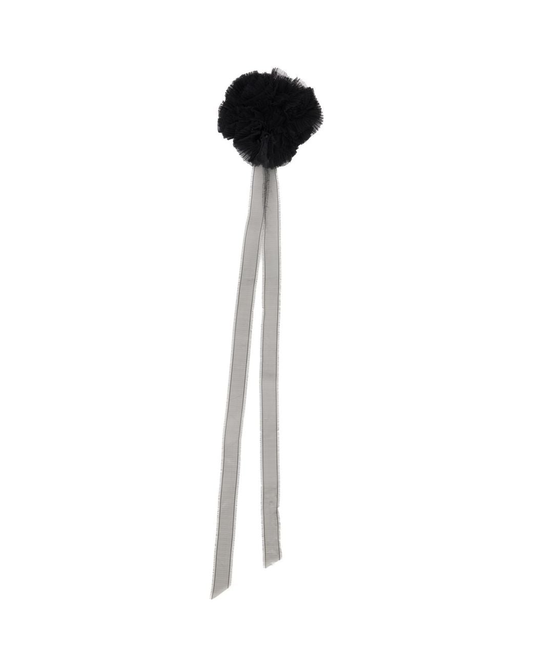 MERRMA Black Ssense Exclusive Tulle Scrunchie