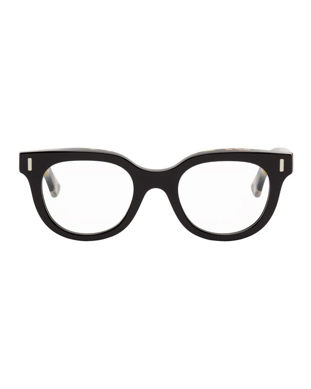Cutler and Gross Black And Tortoiseshell 1304-03 Glasses for Men | Lyst