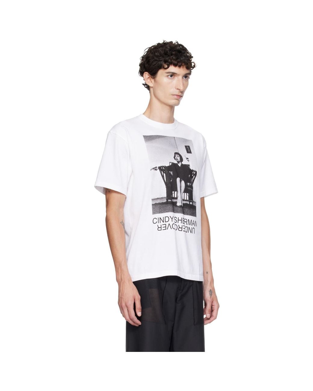 Undercover White Cindy Sherman Uc2F4814-1 T-Shirt for men