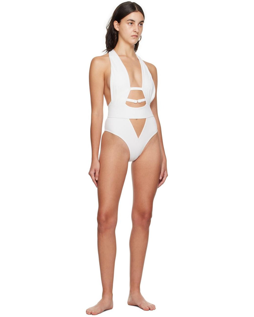 Agent Provocateur Anja Swimsuit in Black Lyst
