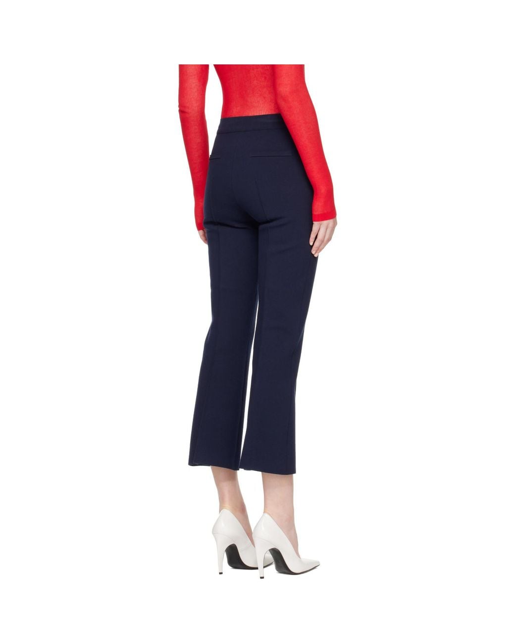 High Sport Blue Geo Kick Trousers