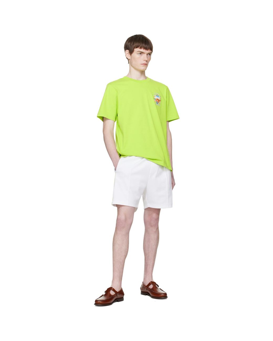 Casablanca Multicolor Laurel Track Shorts for men