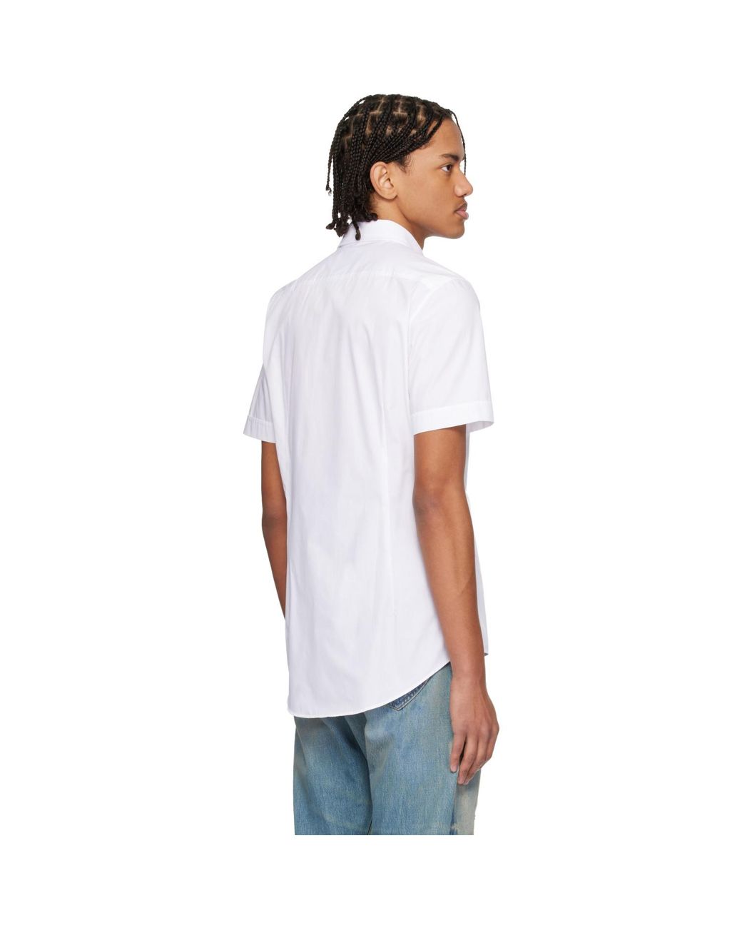 Vivienne Westwood White Classic Short Sleeve Shirt for men