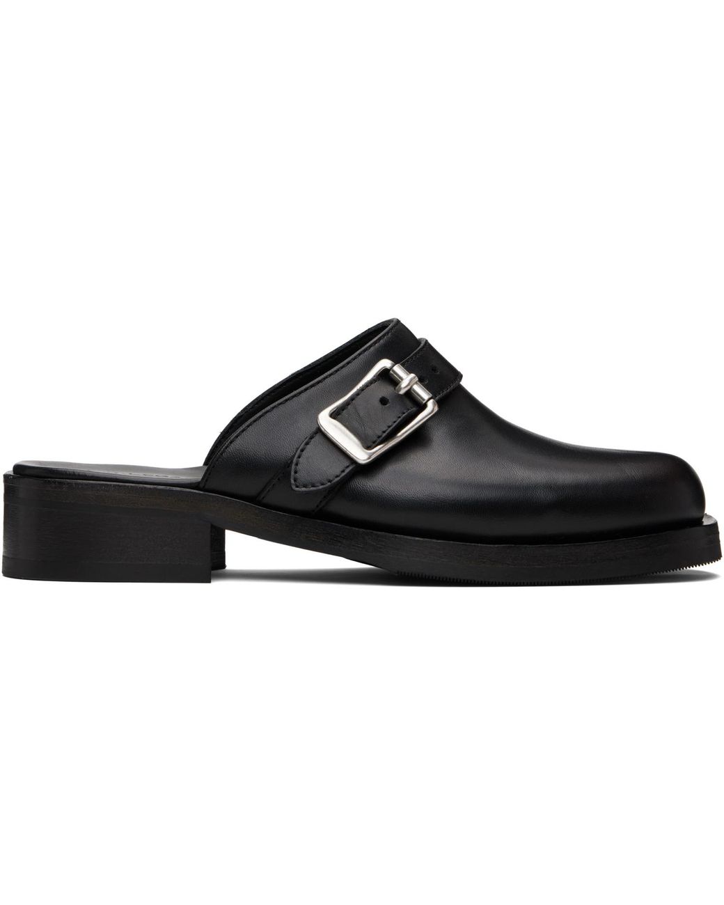 Our Legacy Black Camion Mule Loafers for men