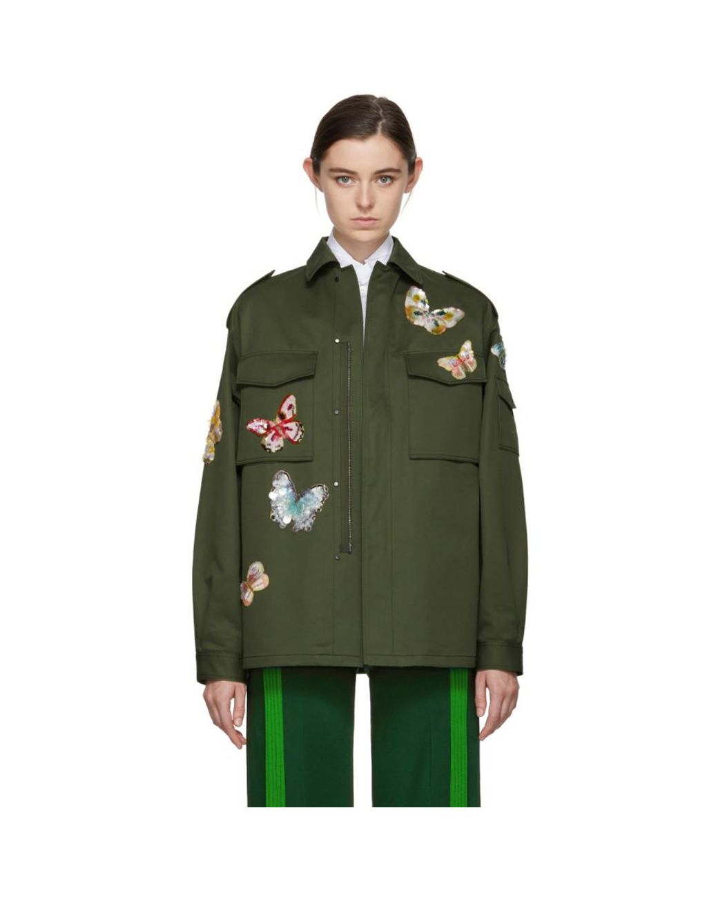 Valentino 2025 military jacket