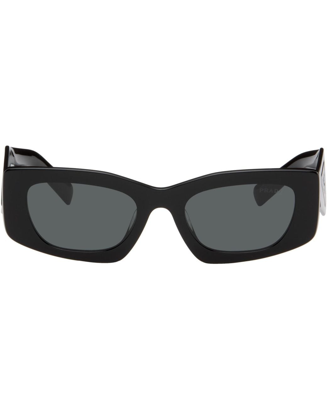Prada Gray Cat-Eye Sunglasses