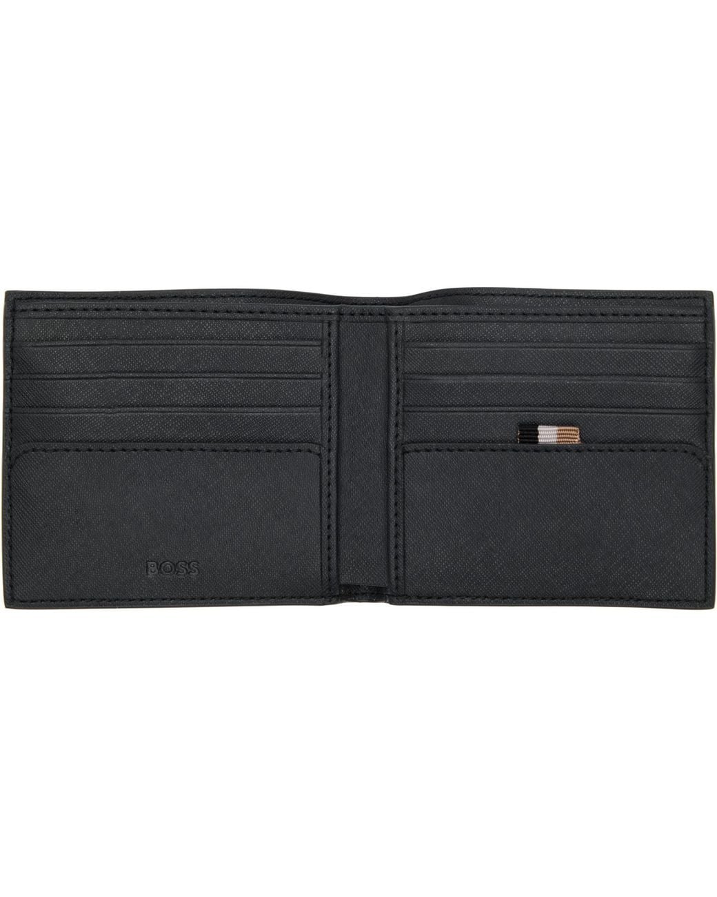 Boss Black Foil Logo Wallet for men