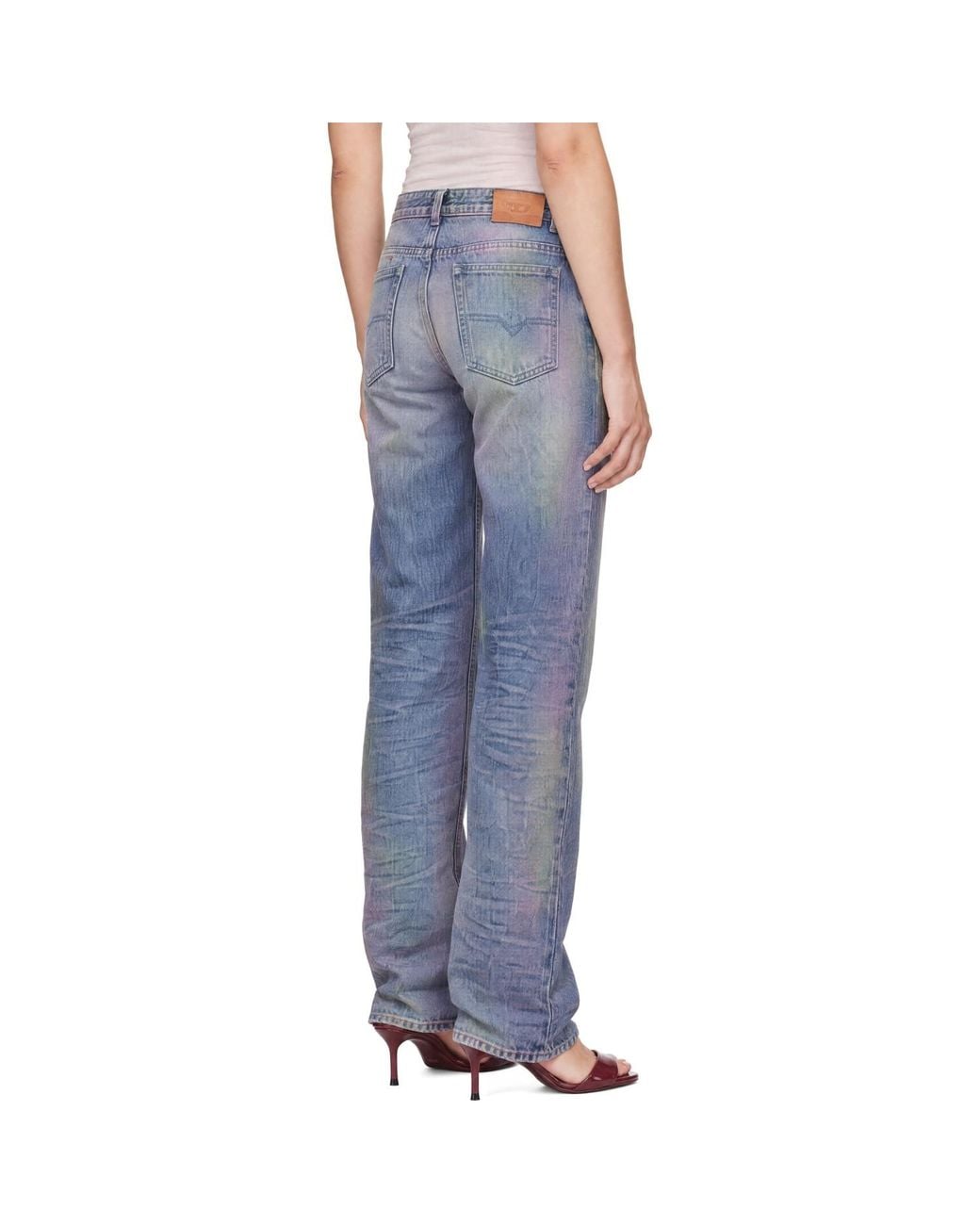 DIESEL Blue Regular D-Lie Jeans