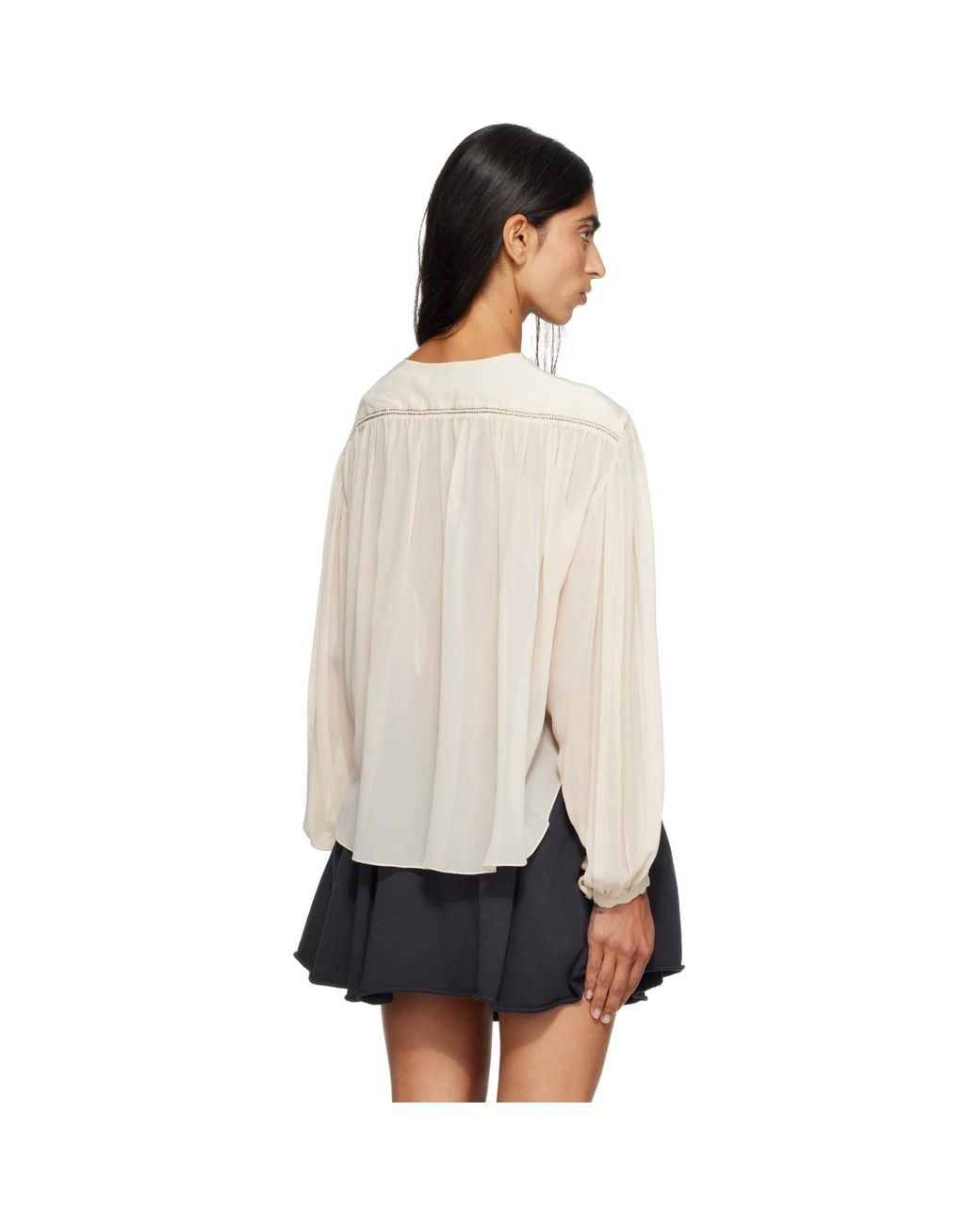 Isabel Marant White Off- Nuna Blouse
