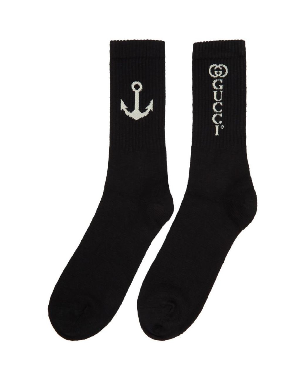 gucci anchor socks