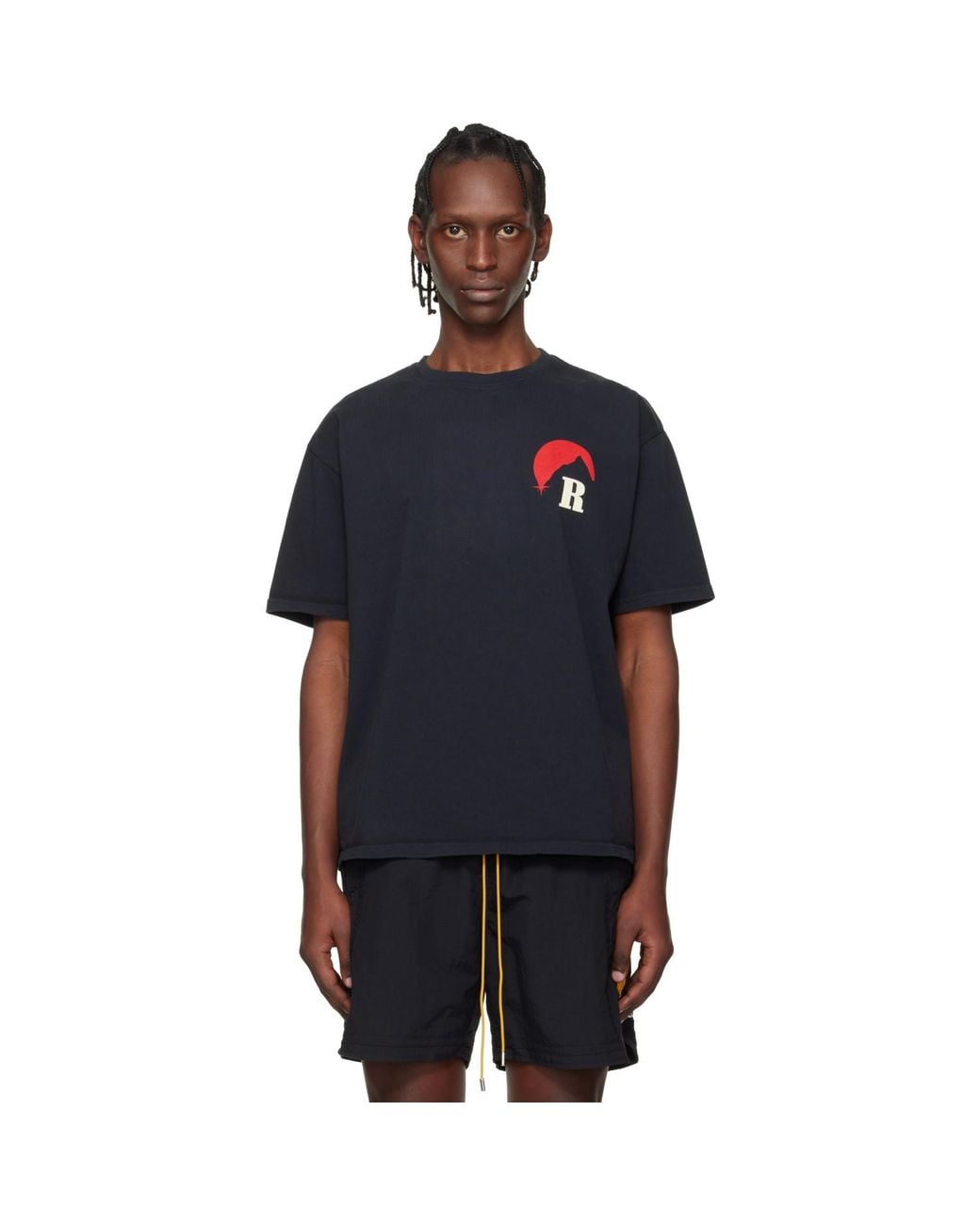 Rhude Blue Moonlight Regatta T-Shirt for men