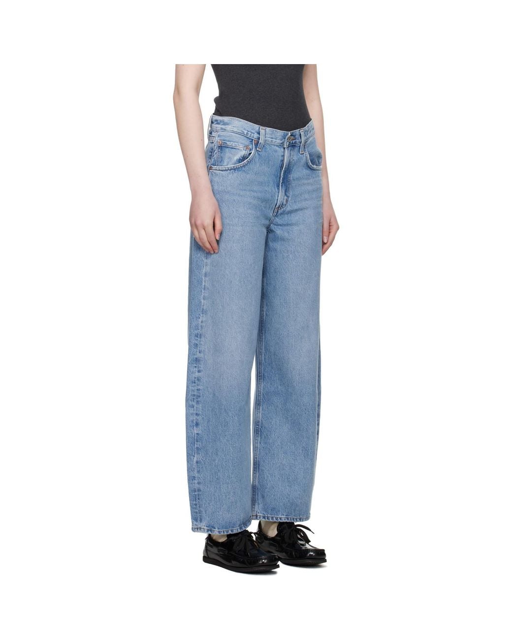 Agolde Black Low Curve Jeans