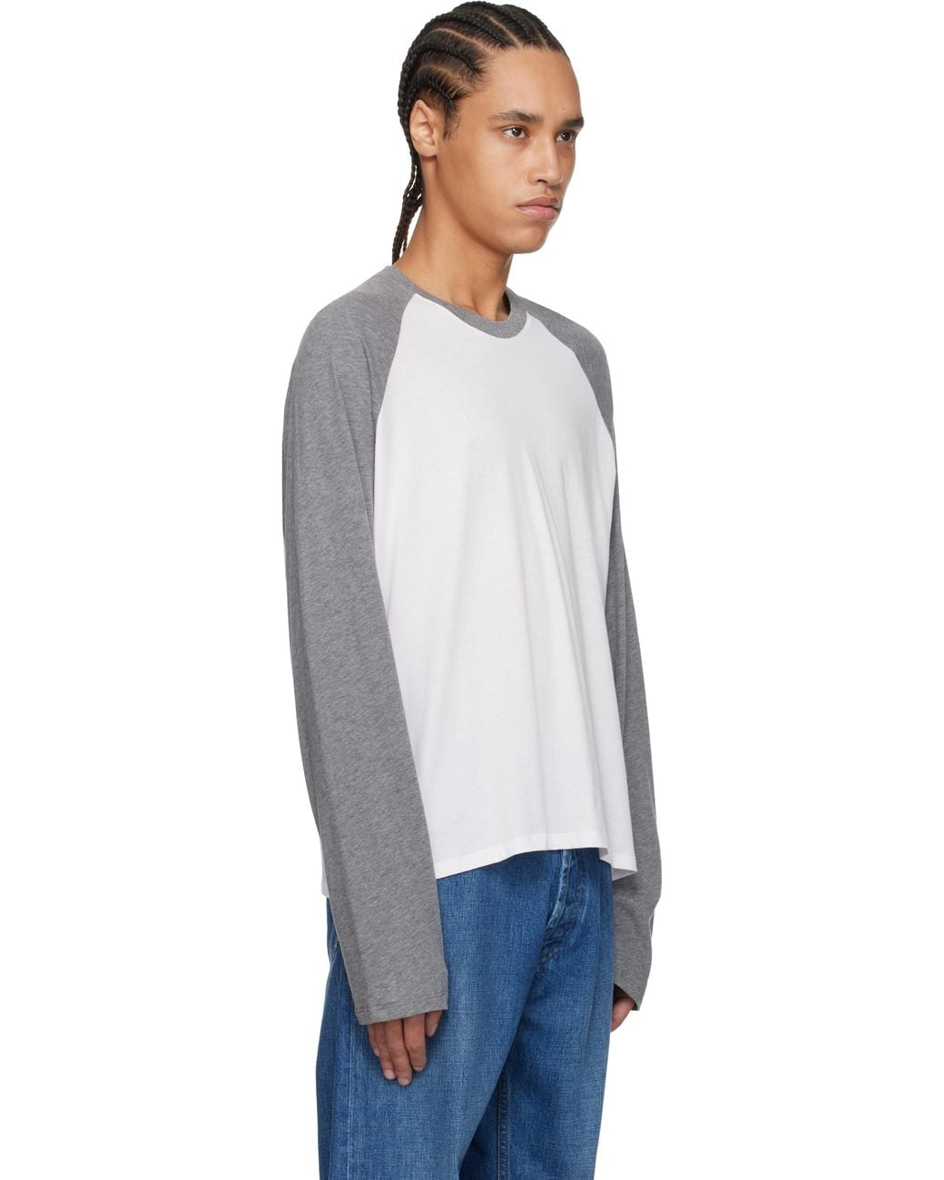 メンズ The Row ホワイト＆グレー Jameson Tシャツ ブラック | Lyst