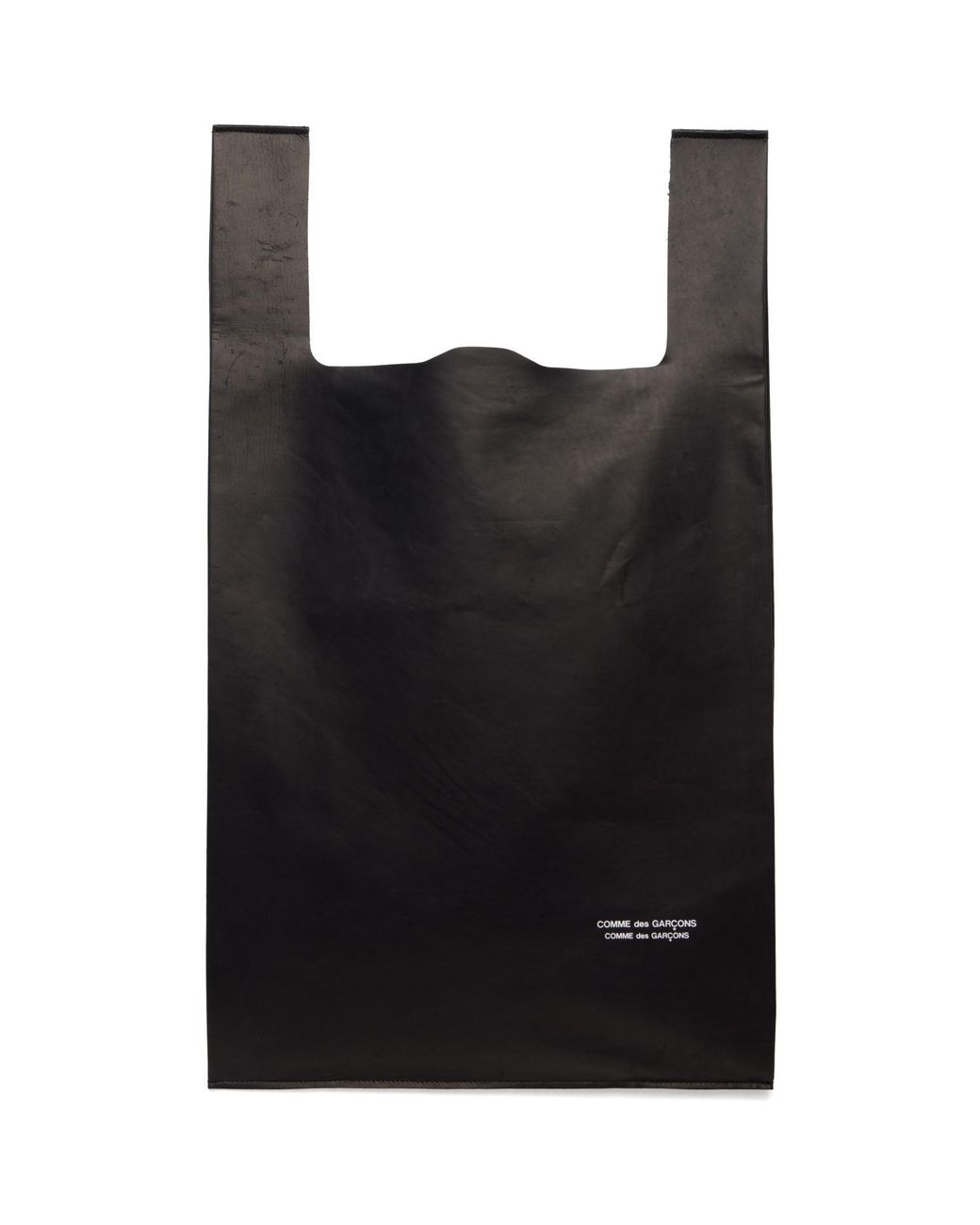 Comme des Garçons Black Large Leather Tote