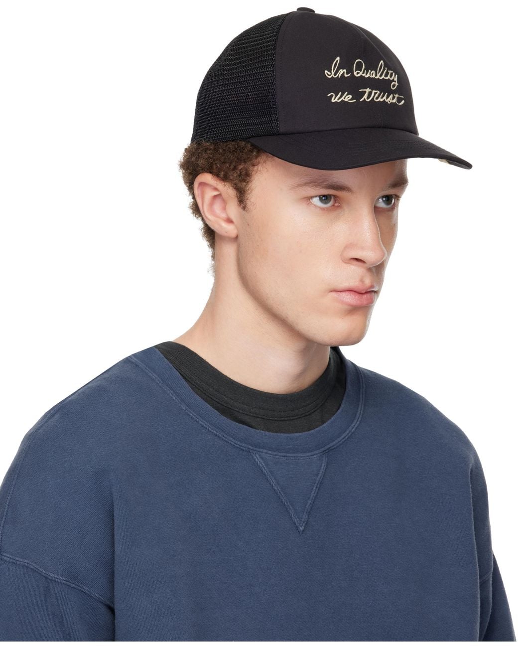 Visvim Blue Goodyear Ii Cap for men