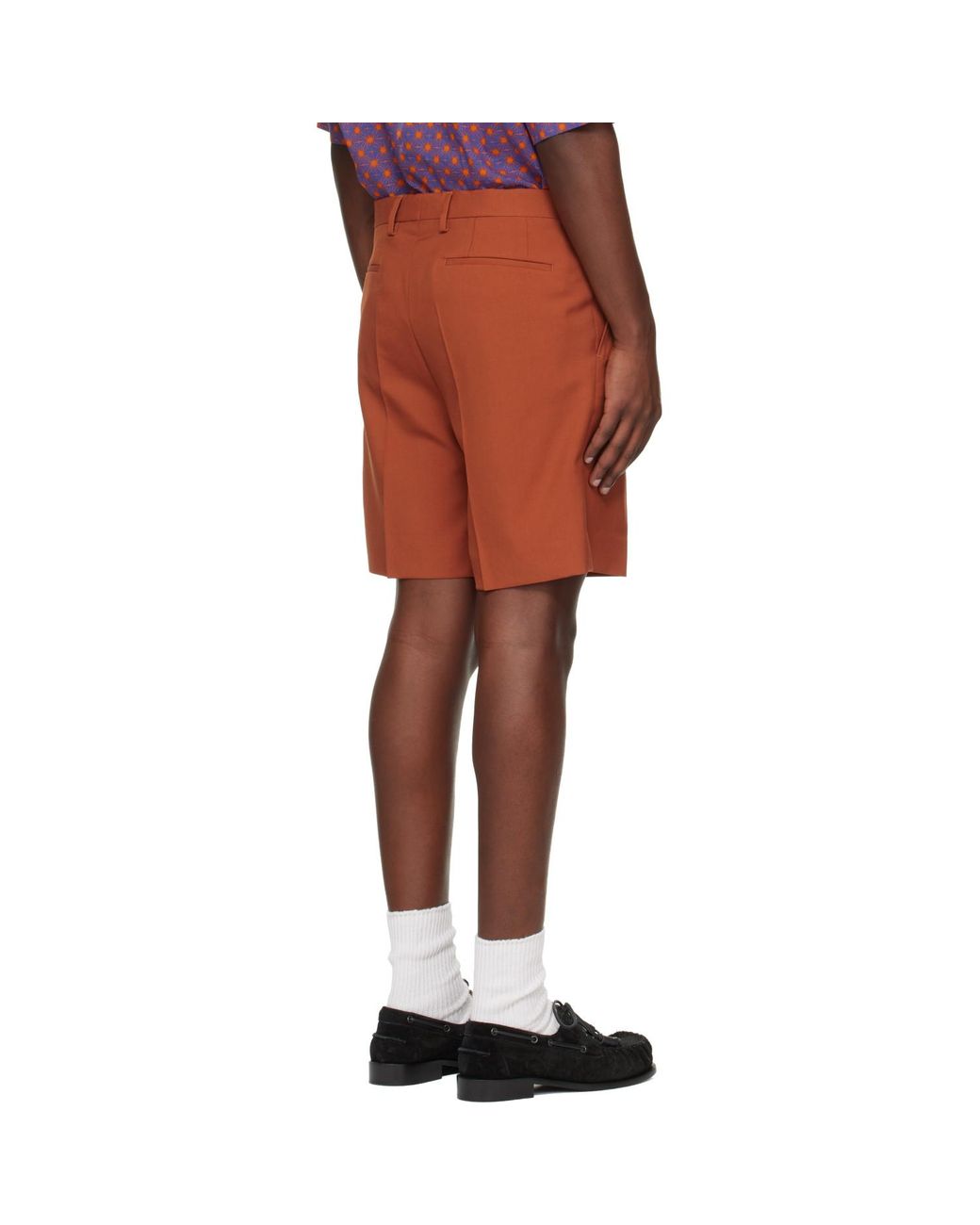 Dries Van Noten Multicolor Wool Shorts for men