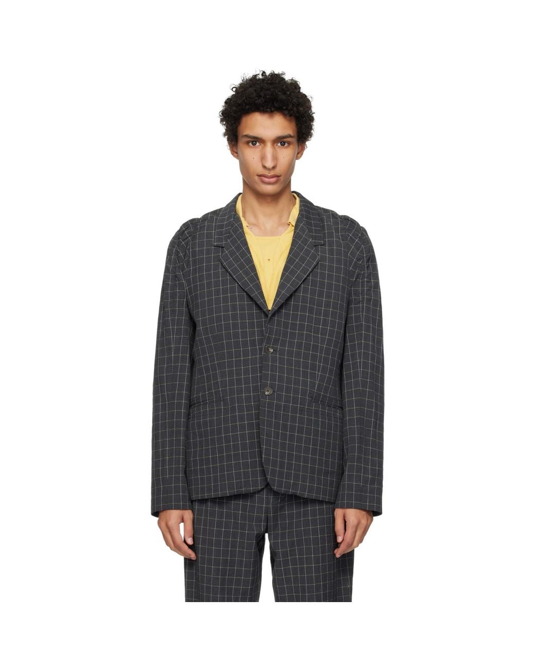 Kiko Kostadinov Black Minna Blazer for men