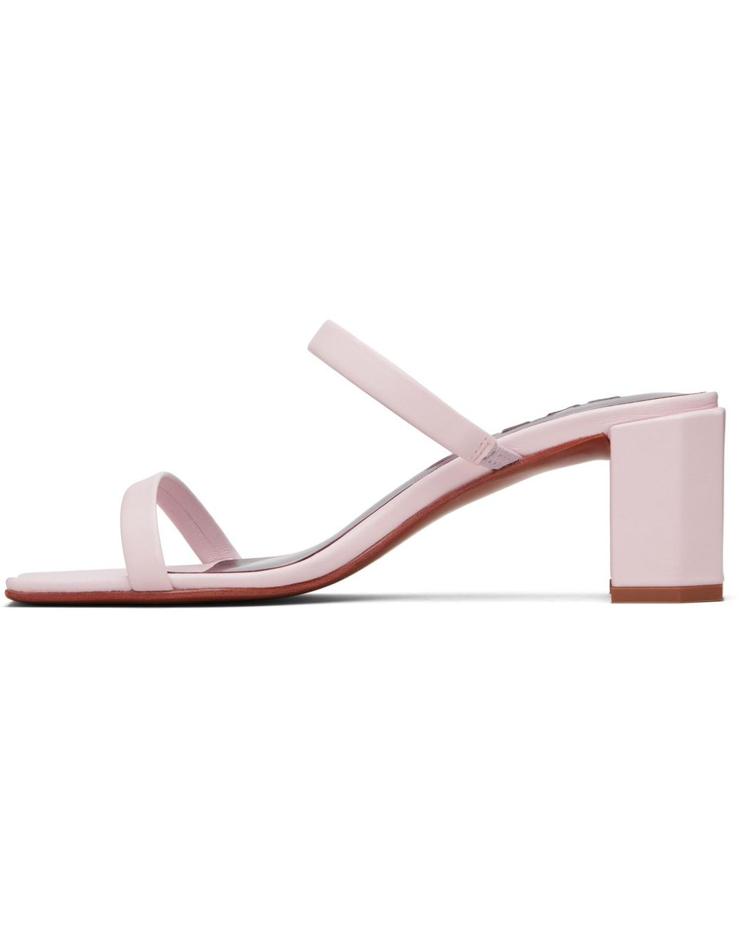 By Far Black Tanya Heeled Sandals