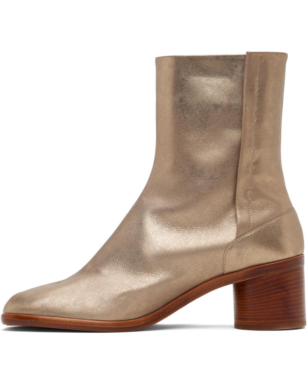 Maison Margiela Brown Tabi Ankle Boots for men