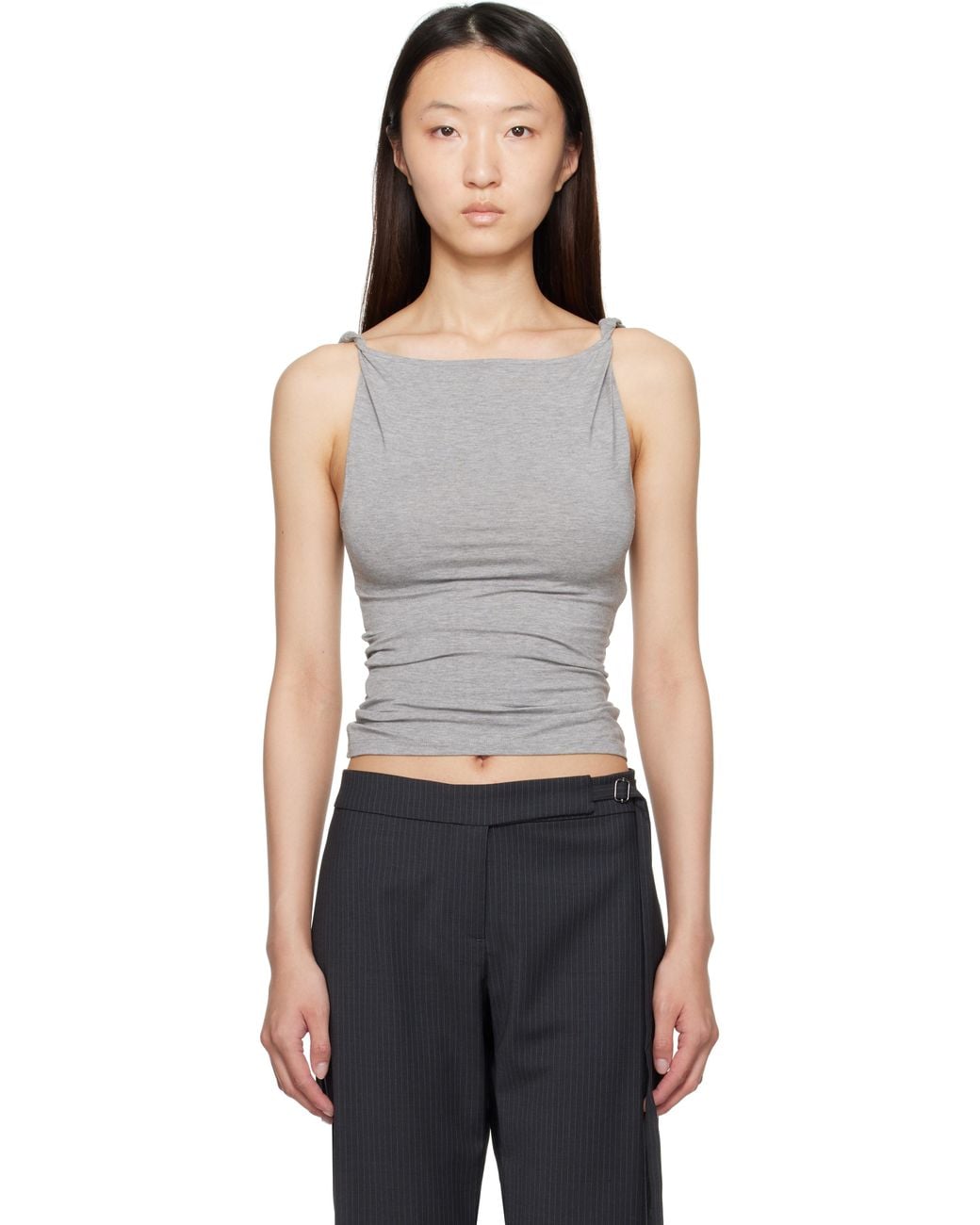 Paloma Wool Simp Tank Top in Black | Lyst