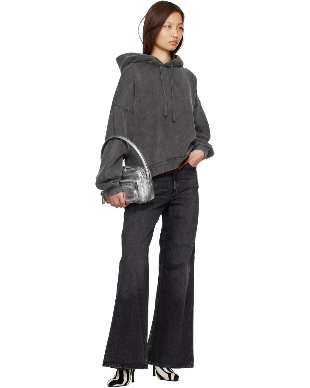 Acne Black 2022F Regular Fit Jeans