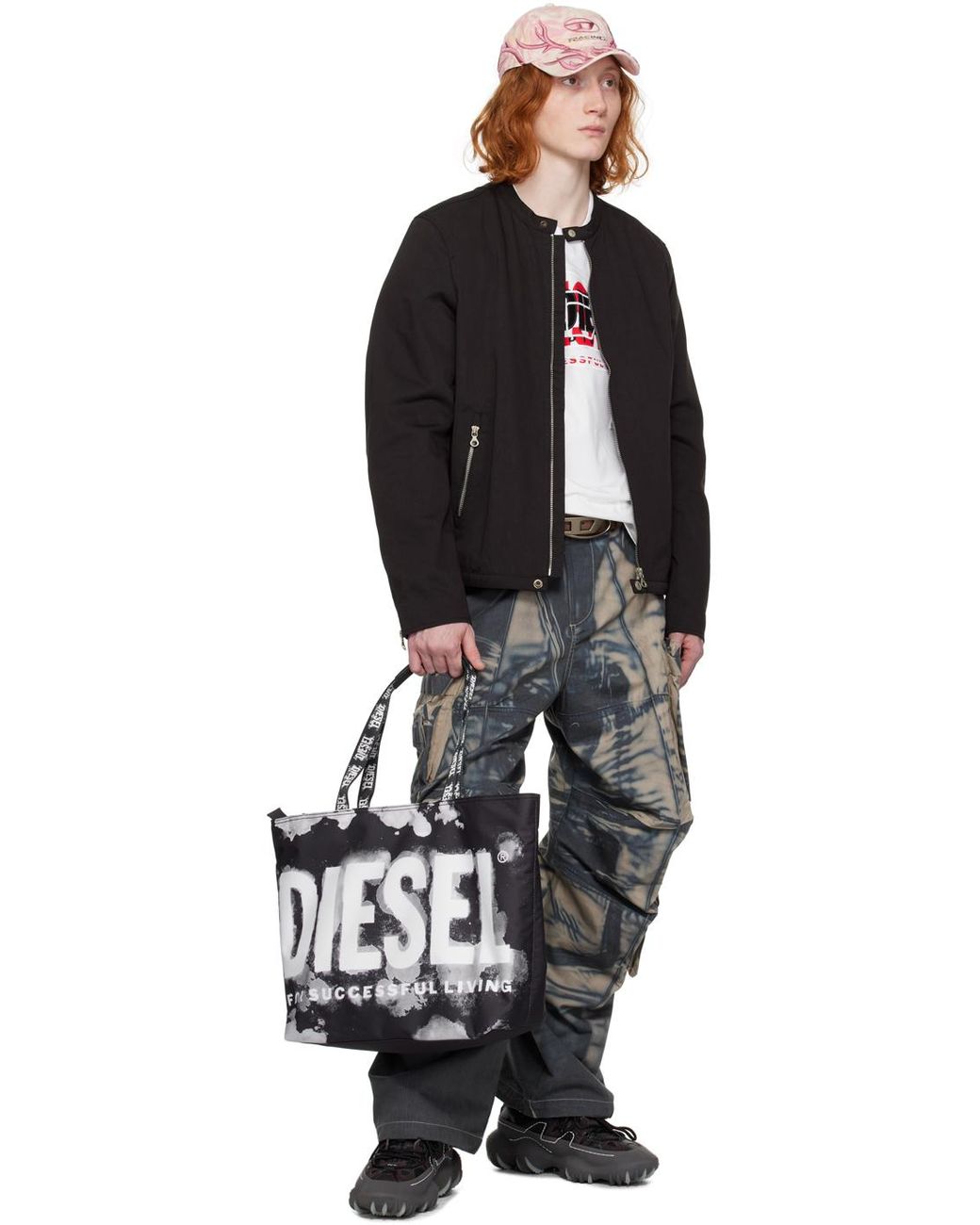 メンズ DIESEL J-glory-nw ジャケット ブラック | Lyst