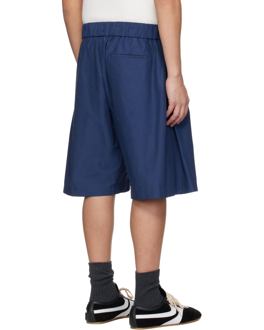 Seventh Blue Orb Shell Shorts for men