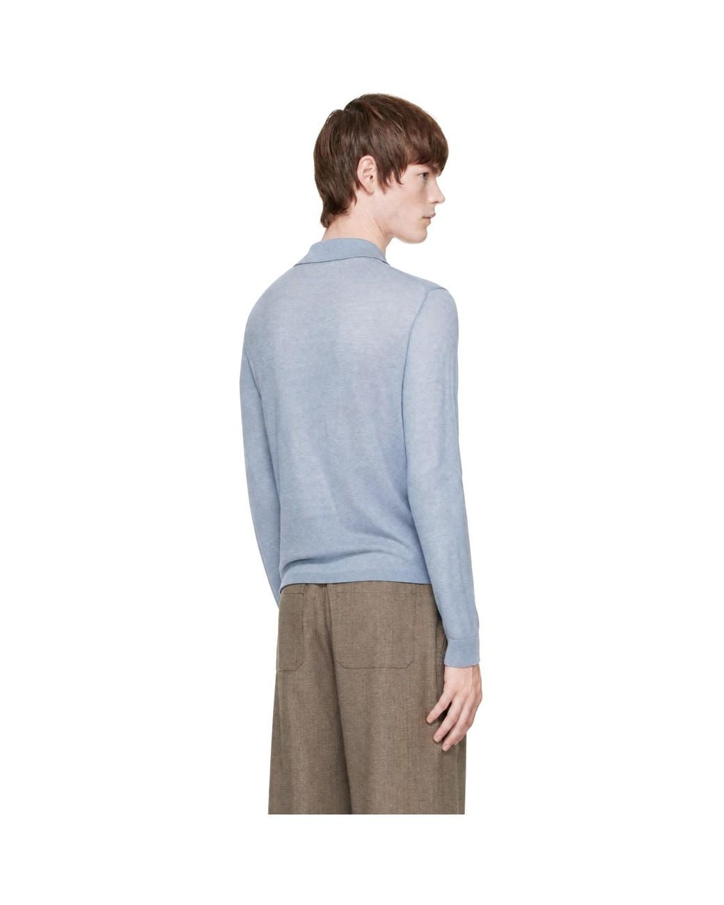 Our Legacy Blue Fall Cardigan for men