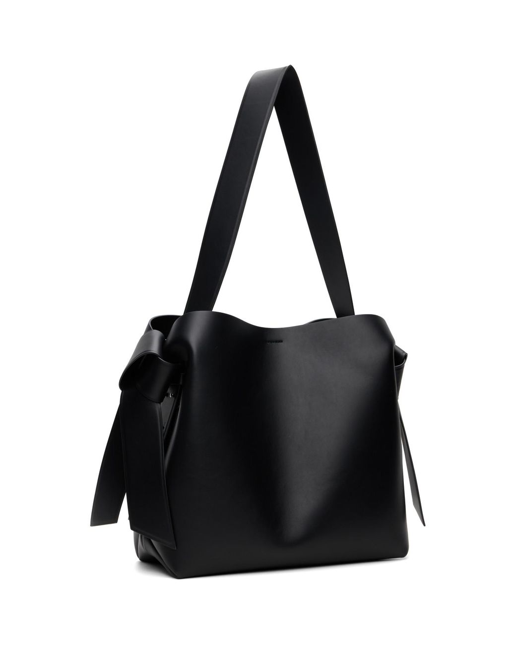 Acne Black Musubi Midi Tote for men