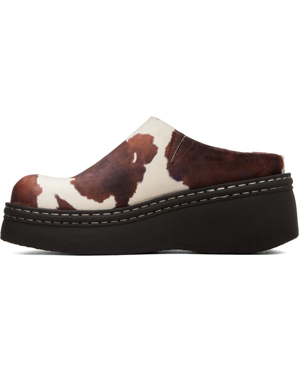 Miista Brown Kristi Mule Flats