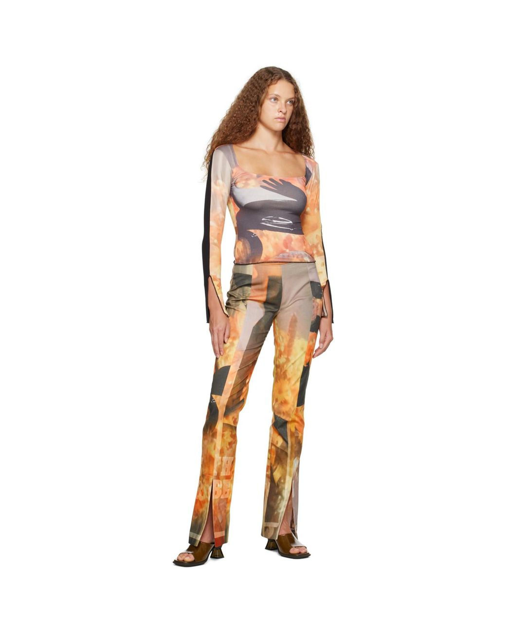Jean Elliss en coloris Orange