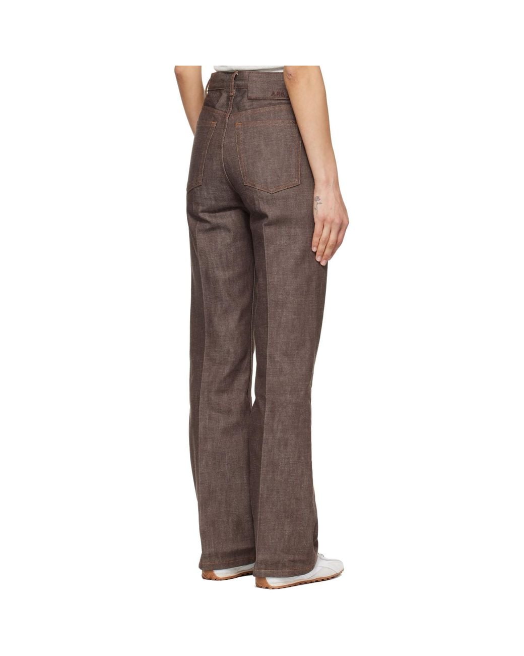A.P.C. Brown Arno Jeans