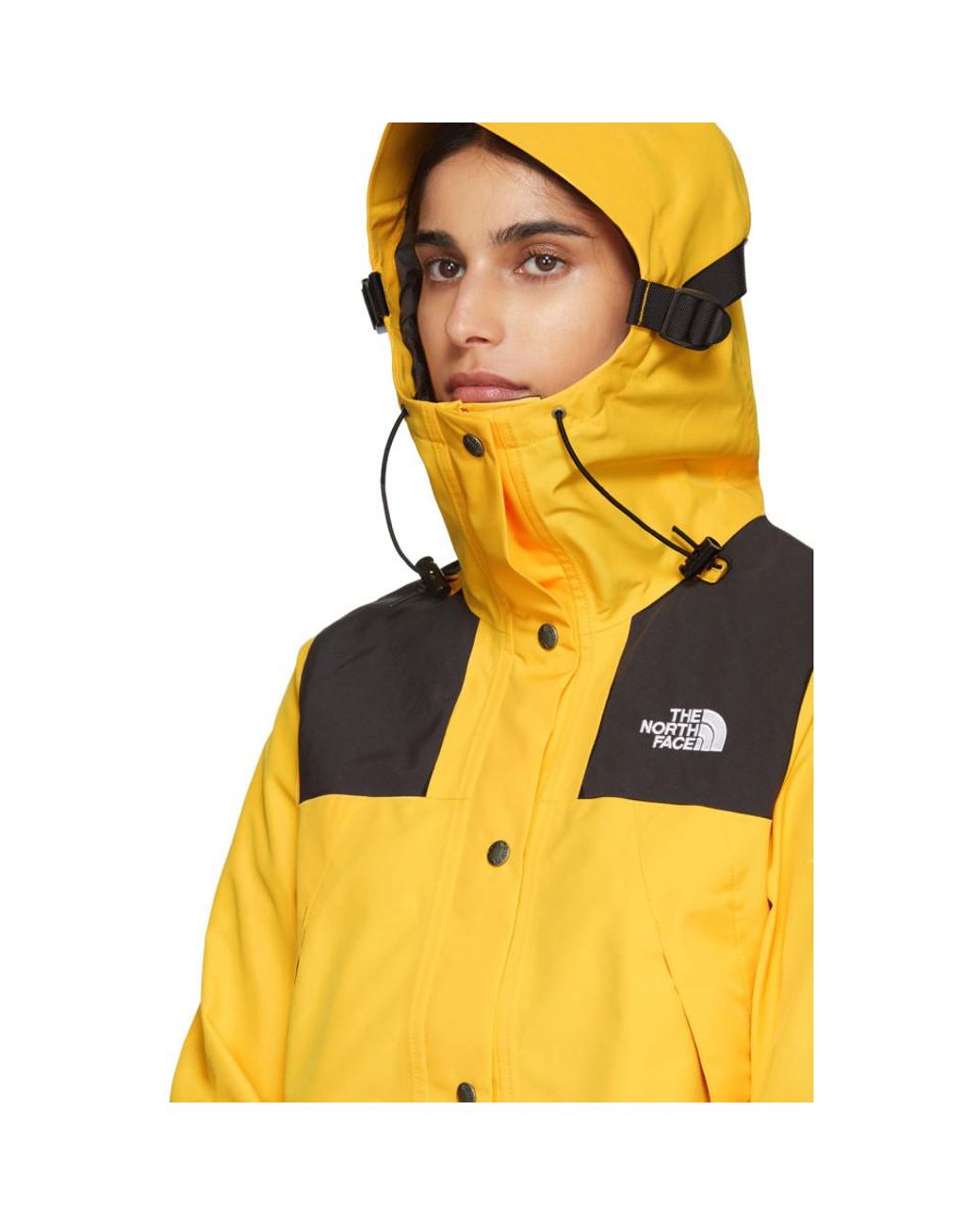The North Face Yellow And Black Gtx 1990 Mountain Jacket | Lyst 