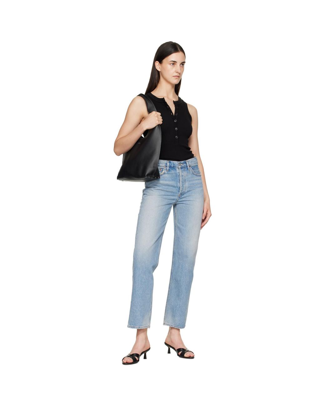 Citizens of Humanity Blue Blaine Vintage Straight Jeans