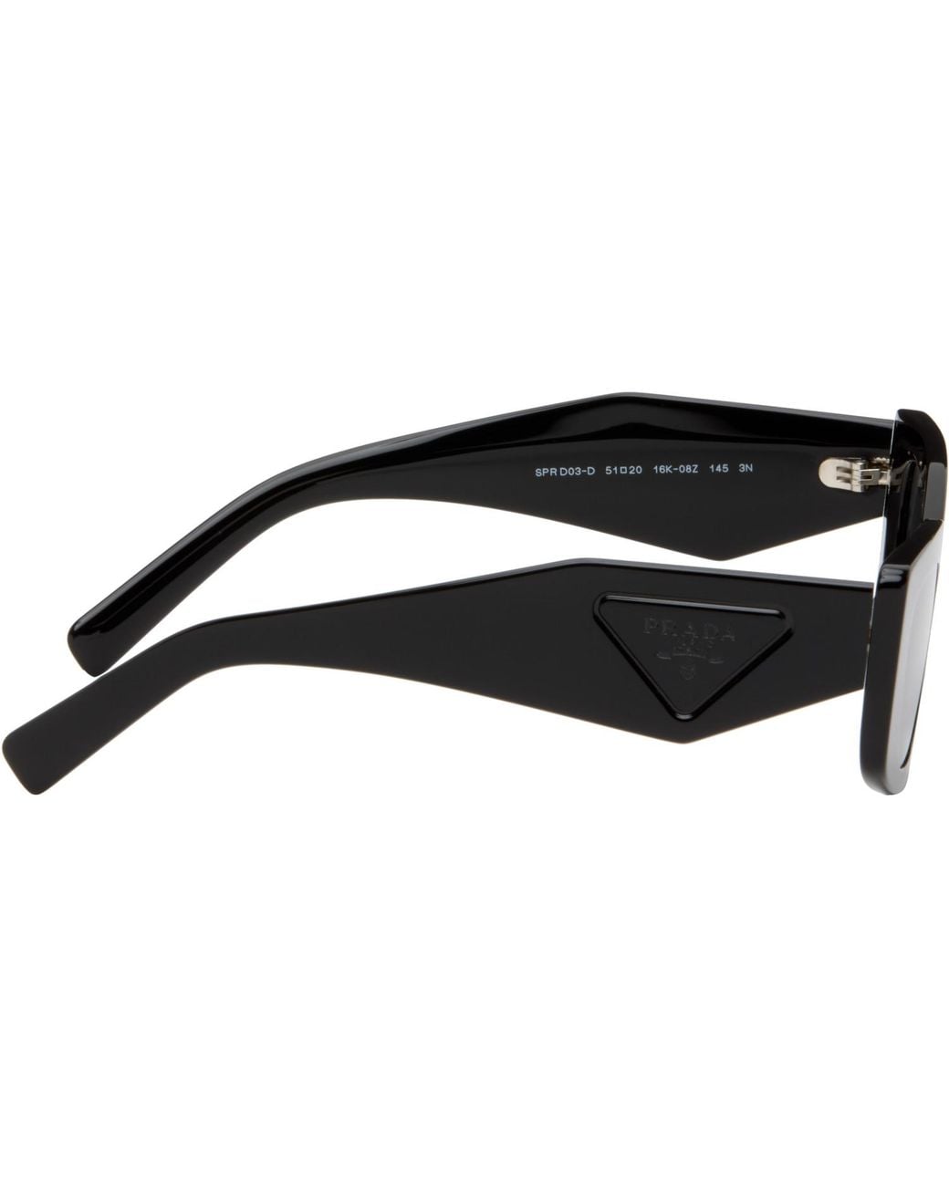Prada Gray Cat-Eye Sunglasses