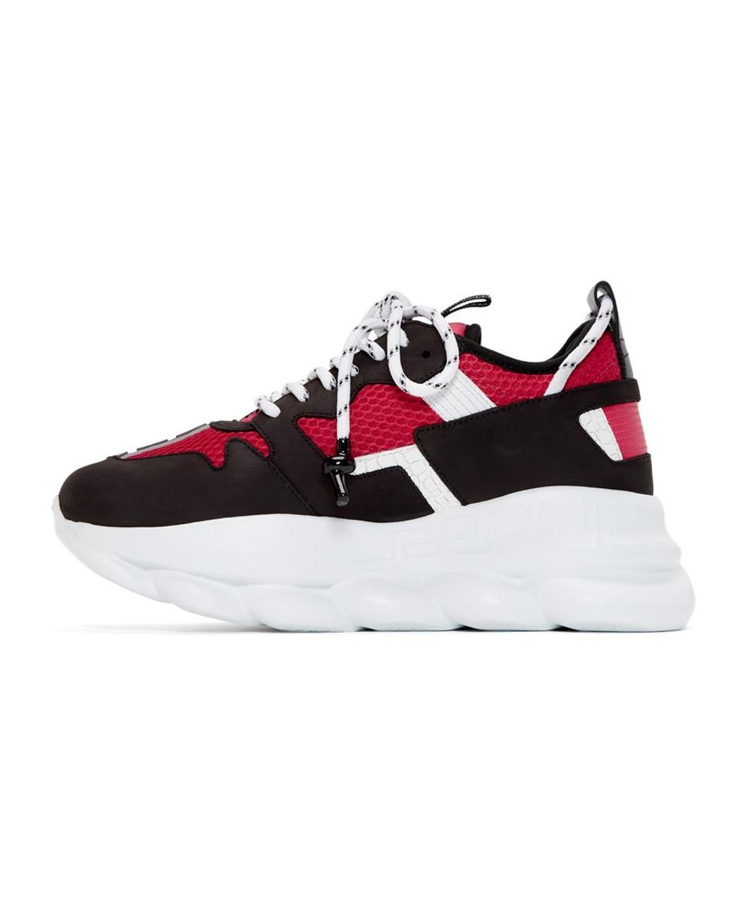 Versace Chain Reaction Black Red – Tenisshop.la