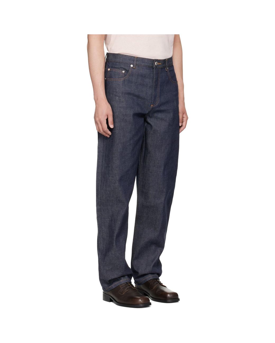 A.P.C. Blue Fairfax Jeans for men