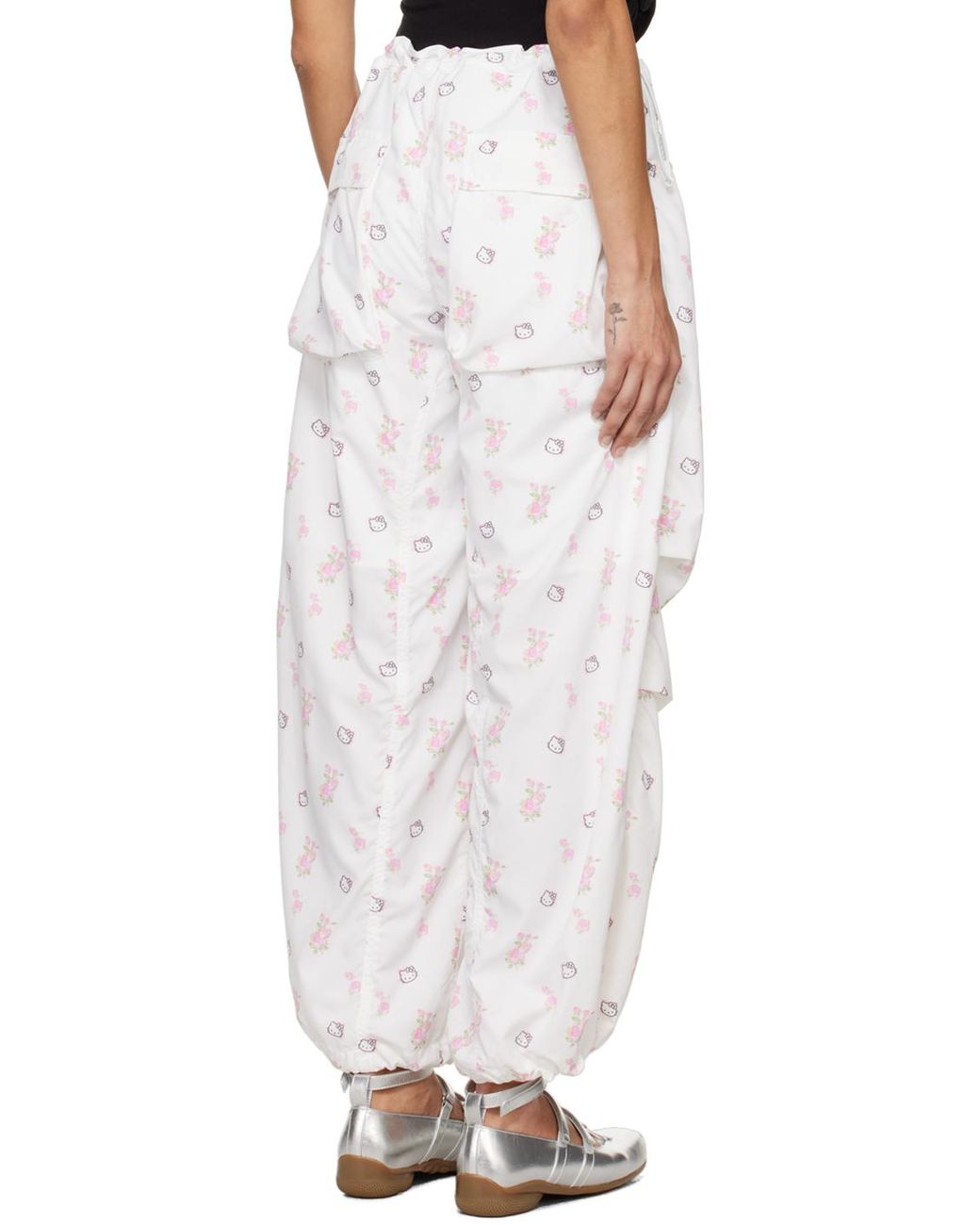 OPEN YY Hello Kitty Edition Lounge Pants in White | Lyst UK