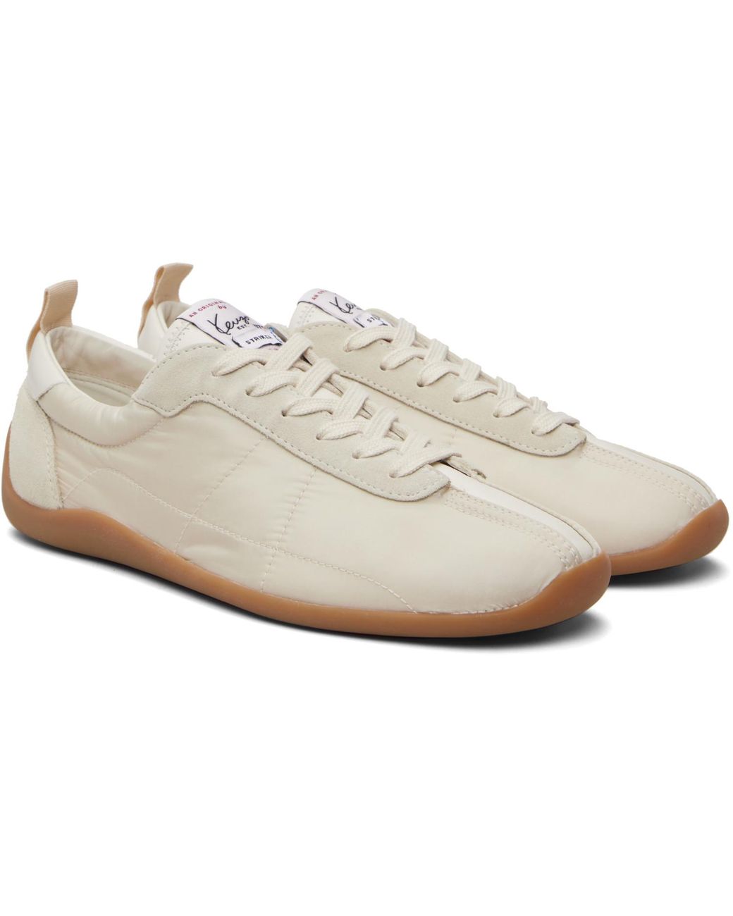 KENZO Black Off- Paris Striker' Low Top Sneakers for men