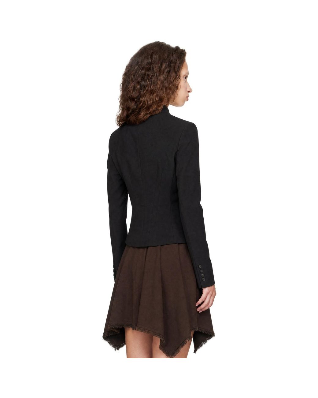 Staud Black Adrian Jacket