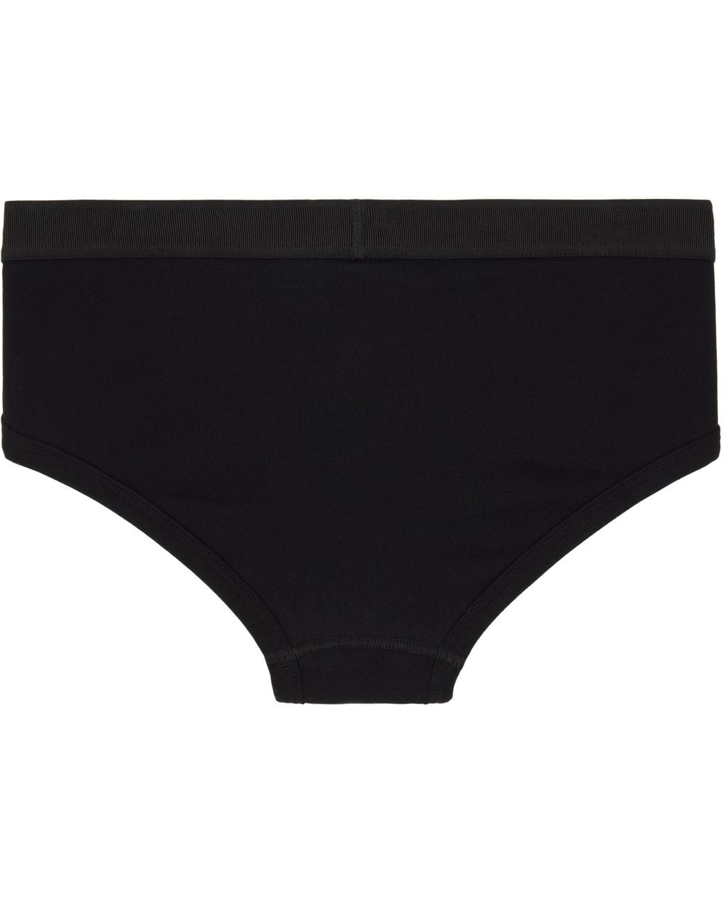 Tom Ford Black Two-Pack Cotton Briefs for men