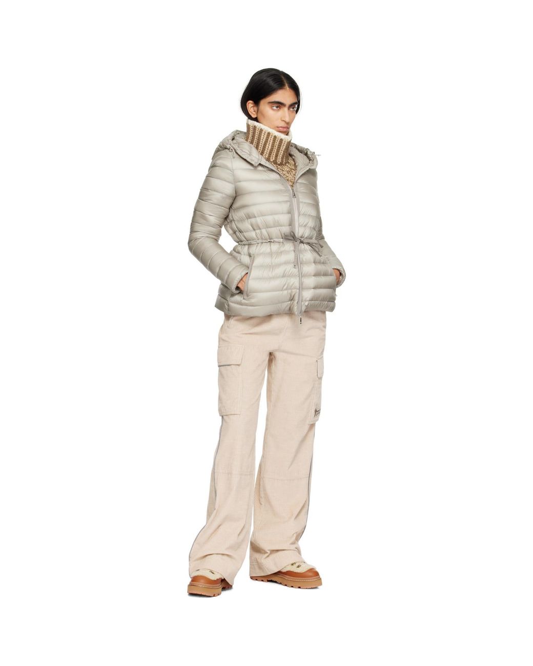 Moncler Black Tan Peka Trek Boots