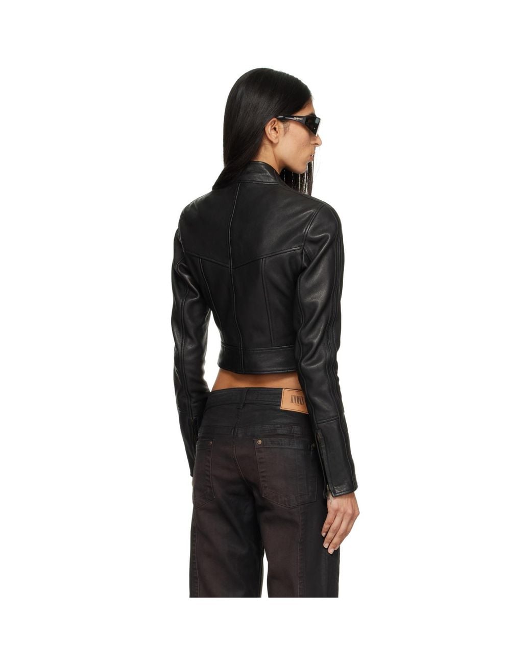 KNWLS Black Claw Leather Jacket