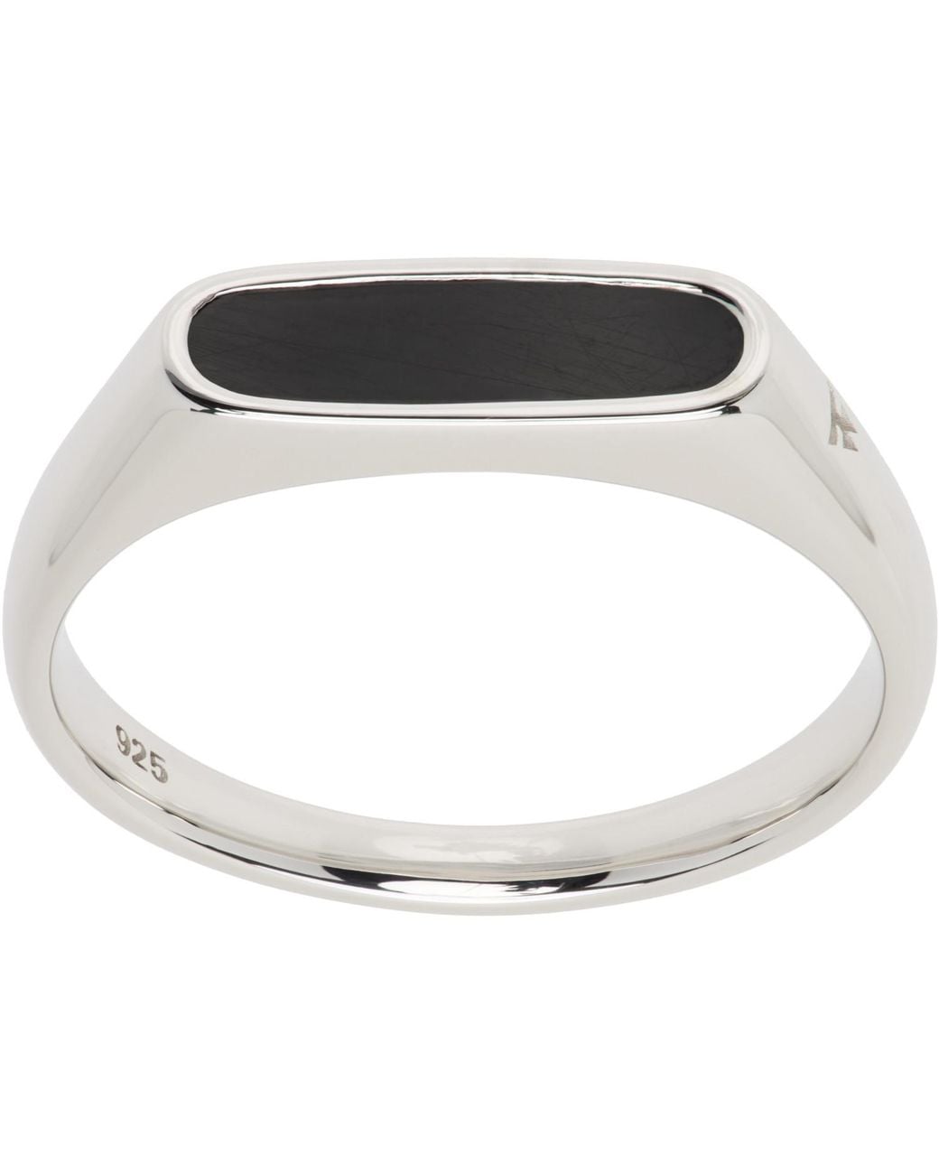 Tom Wood Metallic Mario Ring for men