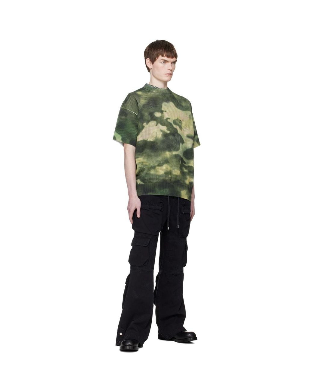 Amiri Black Cargo Jeans for men