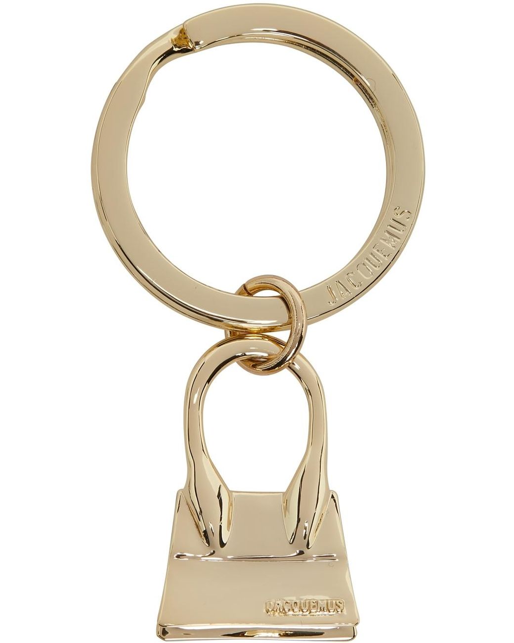 Jacquemus Gold 'le Porte Clés Chiquito' Keychain in Natural for Men Lyst